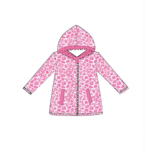 Pink Leopard Jacket