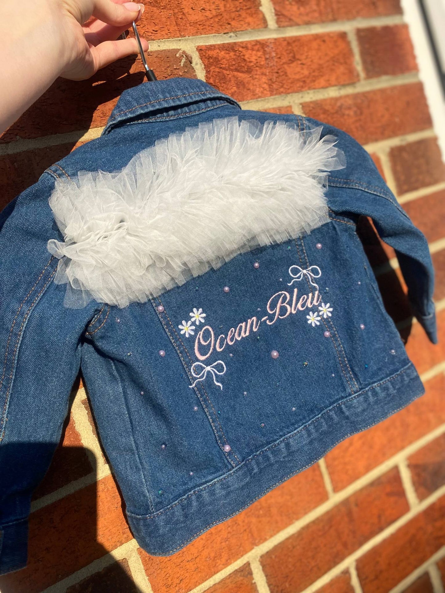 Frilly Denim Jacket