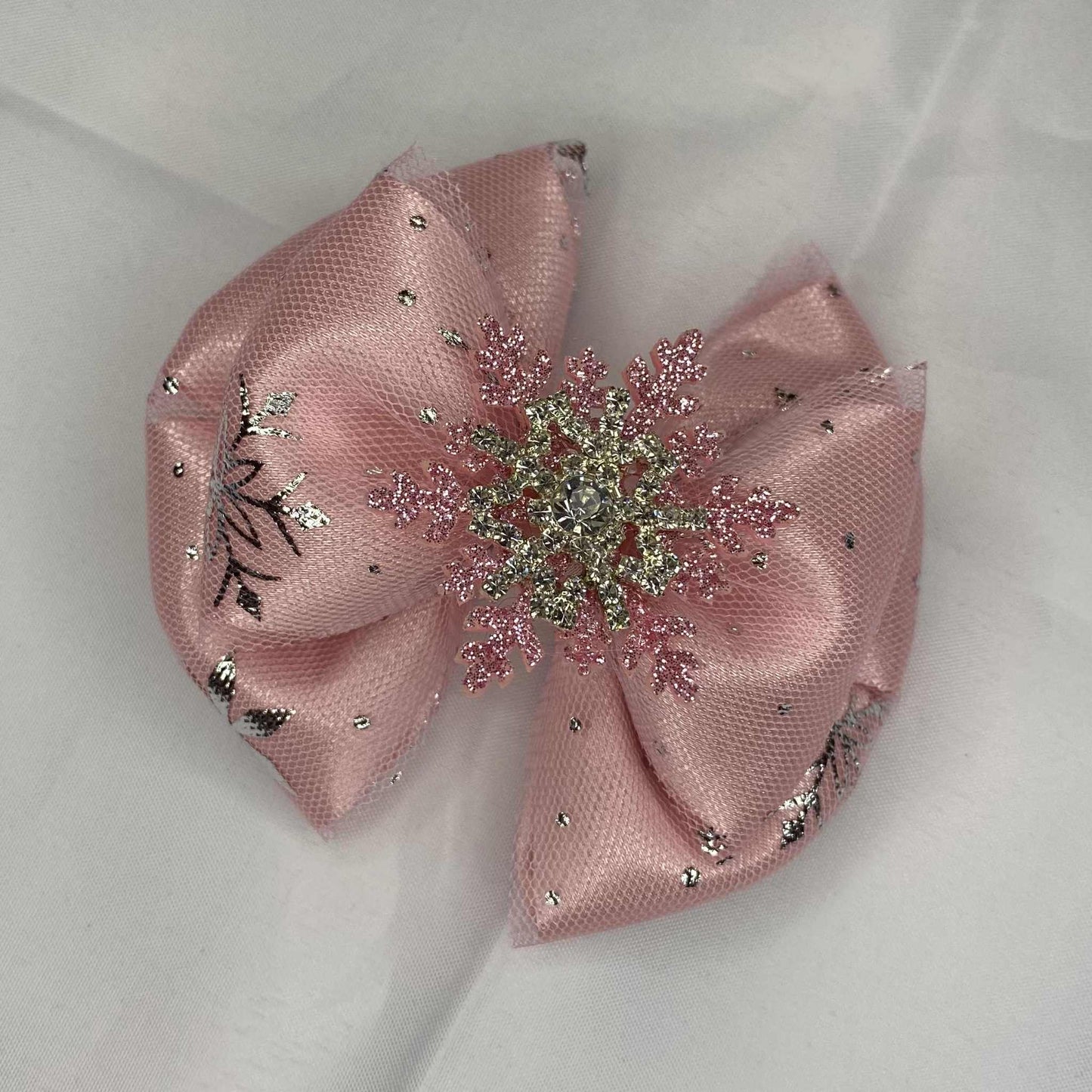 Pink Snowflake Sparkle