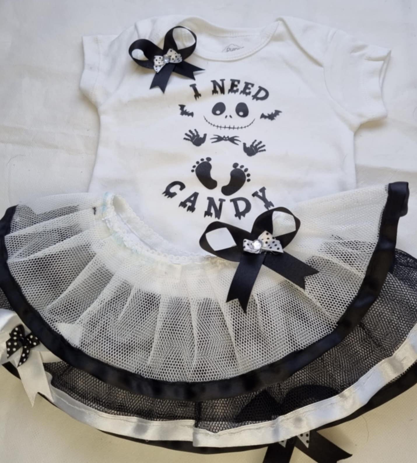 Halloween Handmade Tutu & Vest