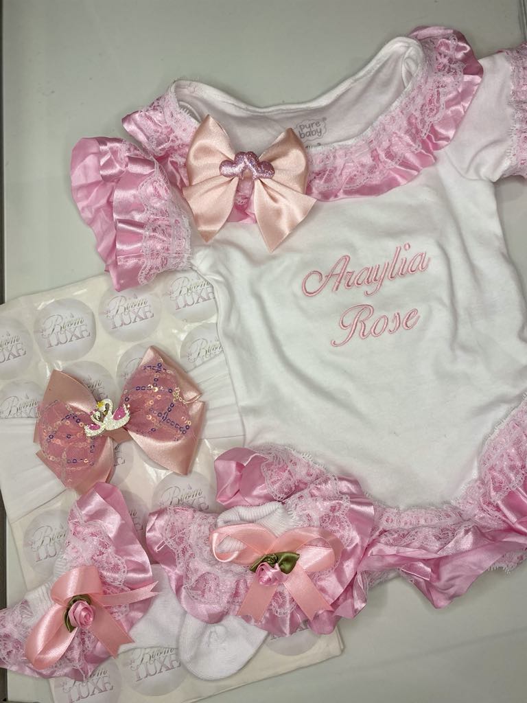 Frilly Vest Baby Package