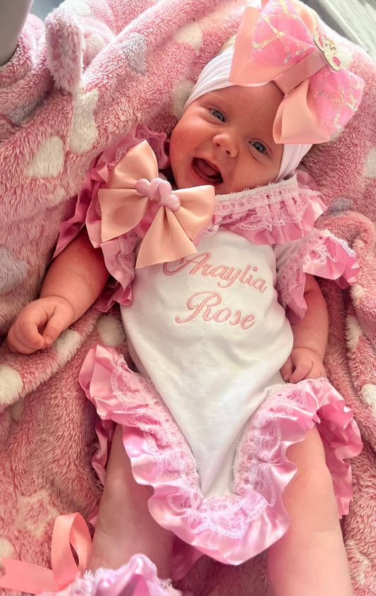 Frilly Vest Baby Package