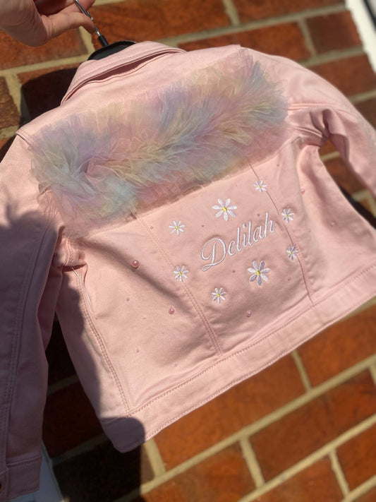 Frilly Denim Jacket