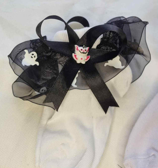 Halloween Frilly Socks