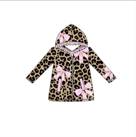 Pink & Brown Leopard Jacket