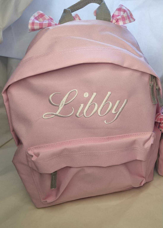 Ruffle Back Pack