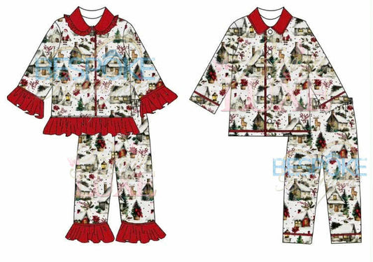 Christmas Village Pjs